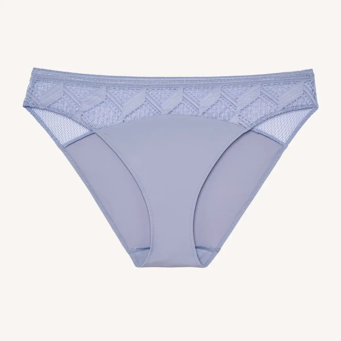 Passionata Culotte aux Détails Graphiques - Coloris Bleu 6 Passionata Culotte aux Détails Graphiques - Coloris Bleu – Image 4