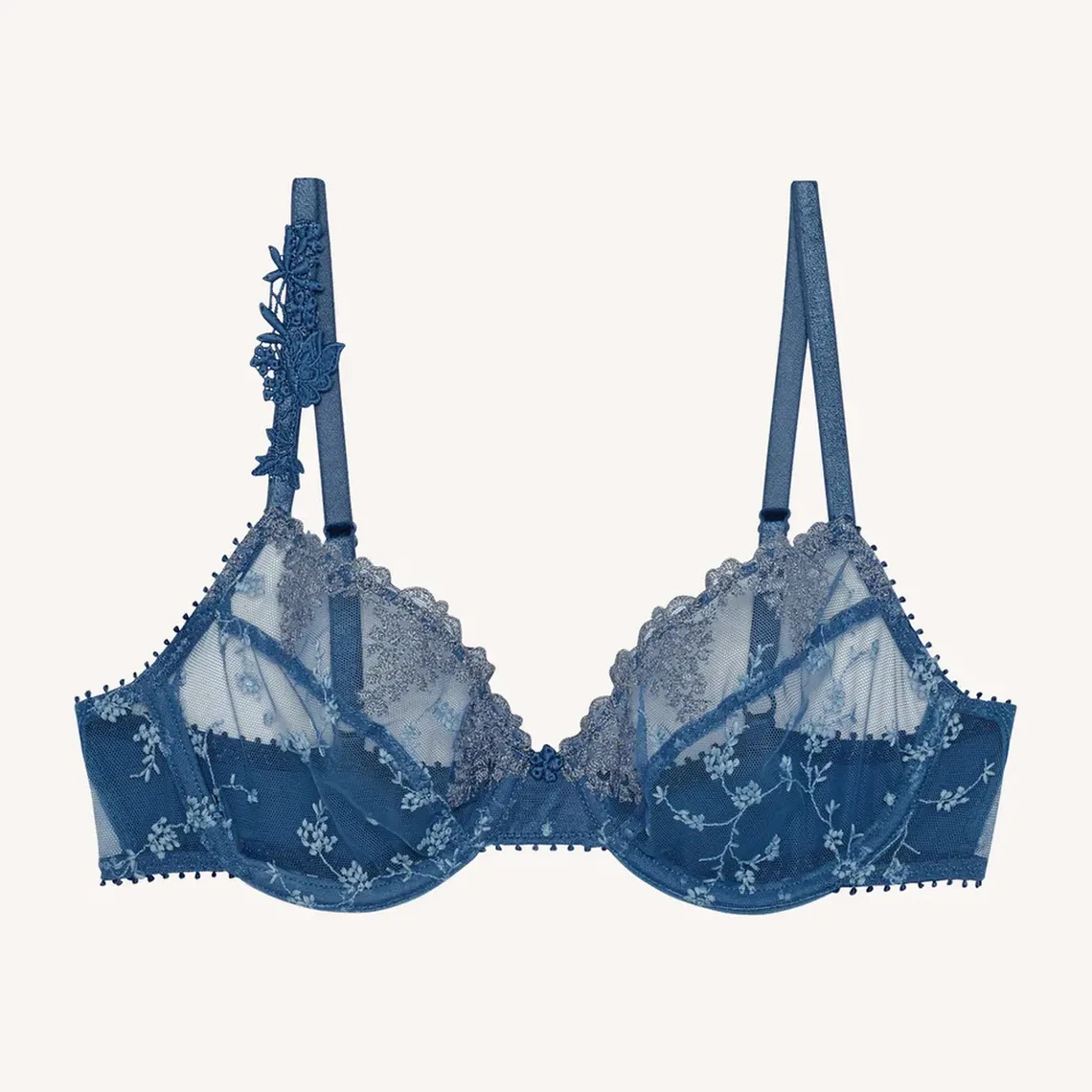Passionata Soutien-gorge Balconnet à Armatures - Bleu 7 Passionata Soutien-gorge Balconnet à Armatures - Bleu – Image 5