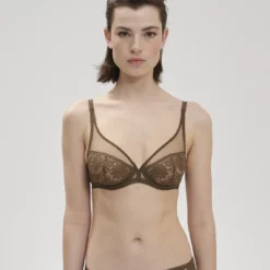 Simone Pérèle Soutien-Gorge à Armatures Décolleté Plongeant - Vert Amazone -FITANCY Boutique 11c23196611 3513478 1140x1140