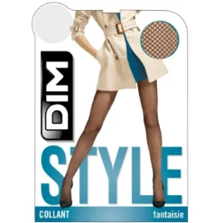 Collant Resille 73D Noir Dim Madame So Fashion
