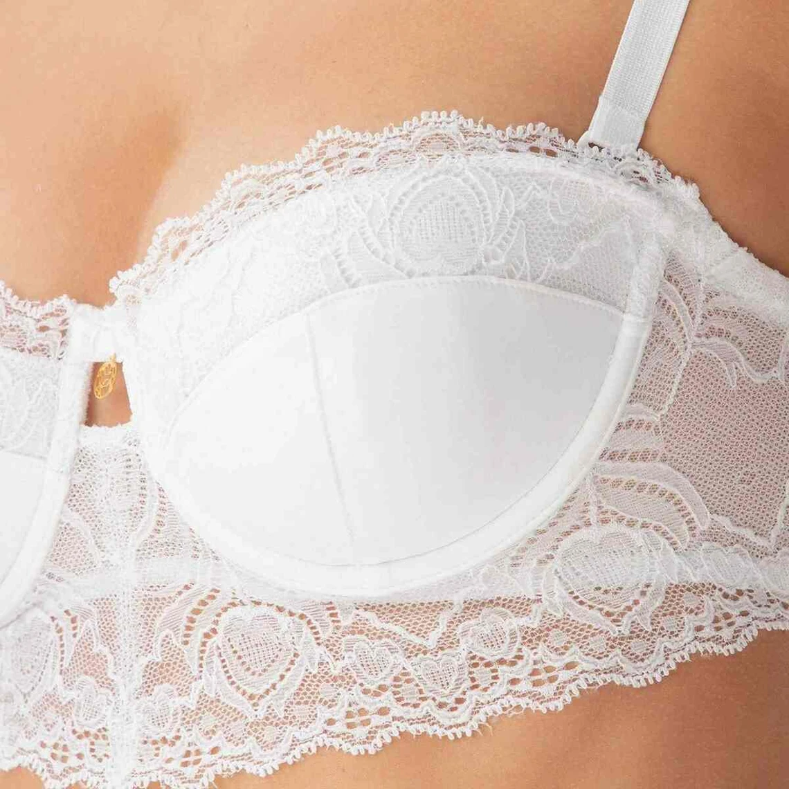 Daniel Hechter Soutien-gorge Dany Blanc à Coques et Armatures 5 Daniel Hechter Soutien-gorge Dany Blanc à Coques et Armatures – Image 3