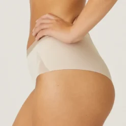 Naturana Culotte Coupe Épurée avec Détails en Mesh - Beige Clair -FITANCY Boutique 4658 895 2 3669863 3 67c1dc315b2b2 1140x1140