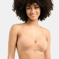 Brassière Sans Coques Et Armatures - Beige