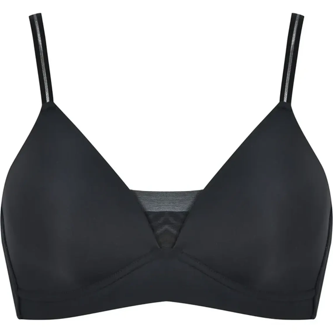 Naturana Soutien-gorge sans Armatures Noir avec Détails en Maille 7 Naturana Soutien-gorge sans Armatures Noir avec Détails en Maille – Image 5