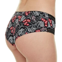 Pomm Poire Shorty Nana Rouge - Lingerie en Microfibre et Dentelle -FITANCY Boutique 71819d92 e9f7 4be7 9418 2bab81523e44 mz prd 3s 1140x1140