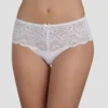 Playtex Flower Elegance White Midi Knickers 1 Playtex Flower Elegance White Midi Knickers -FITANCY Boutique P04RA BLANC 1140x1140