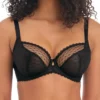 Soutien-gorge Plongeant Armatures - Noir Freya Signature -FITANCY Boutique aa400502 blk primary freya lingerie freya signature black underwired plunge bra 3241133 5 1140x1140