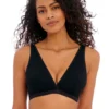Soutien-gorge Plongeant Sans Armatures Noir Freya -FITANCY Boutique aa401317 blk primary freya lingerie freya chill black non wired bralette 3409486 4 1140x1140