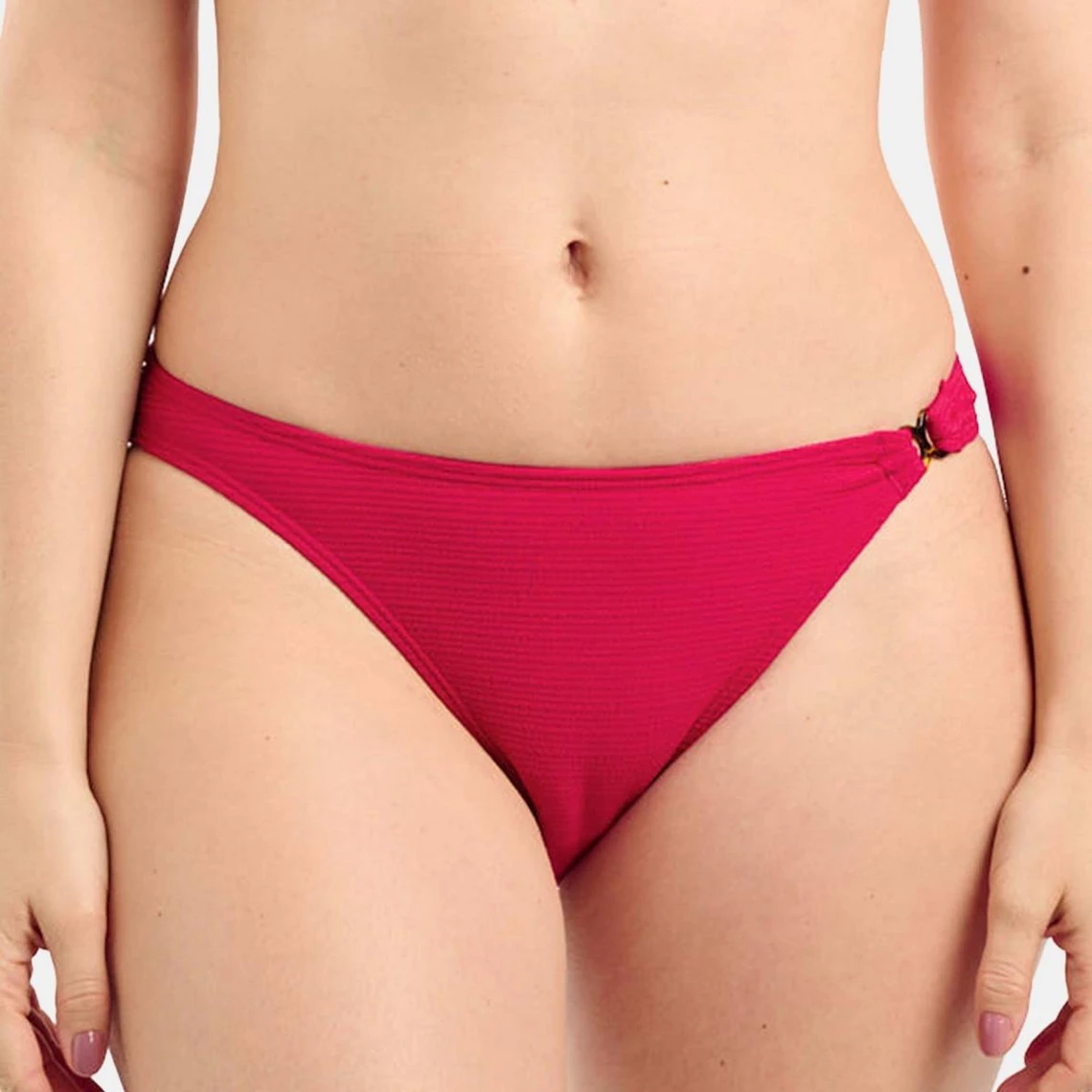 Culotte De Bain Rouge - Glamourous Textured 3 Culotte De Bain Rouge - Glamourous Textured