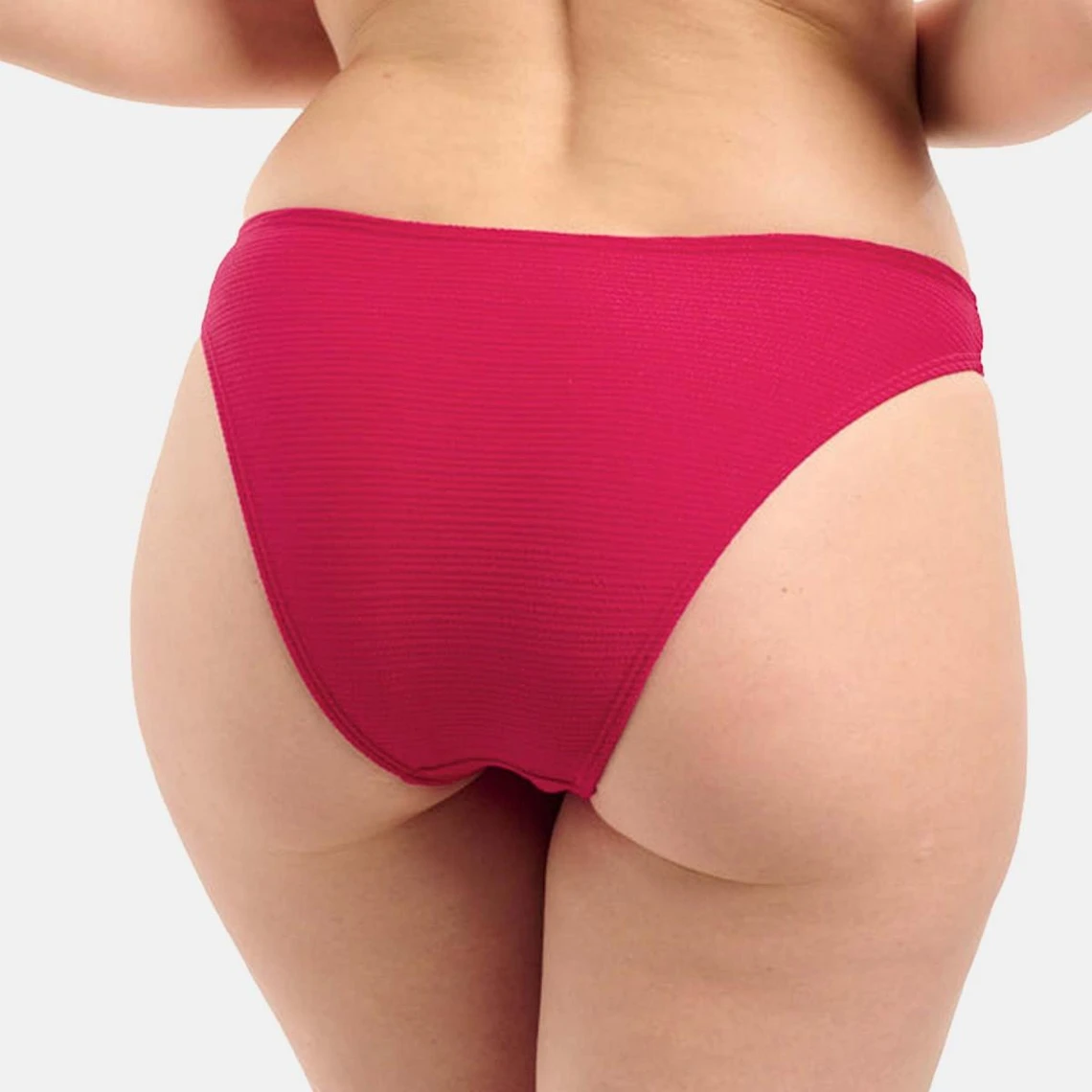 Culotte De Bain Rouge - Glamourous Textured 5 Culotte De Bain Rouge - Glamourous Textured – Image 3