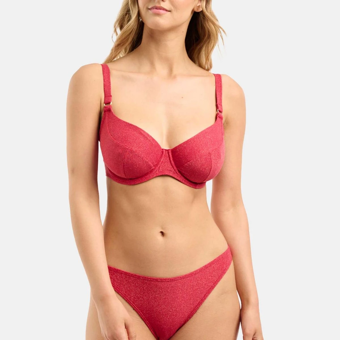 Culotte De Bain Rouge - Reflet 7 Culotte De Bain Rouge - Reflet – Image 5