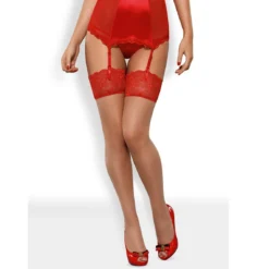 Obsessive Bas Voile Et Dentelle