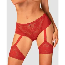 Culotte Jarretières Belovya XS/S - Rouge Obsessive SEXY 7 Culotte Jarretières Belovya XS/S - Rouge Obsessive SEXY -FITANCY Boutique belovya garter panties xss rouge 3474292 4 1140x1140