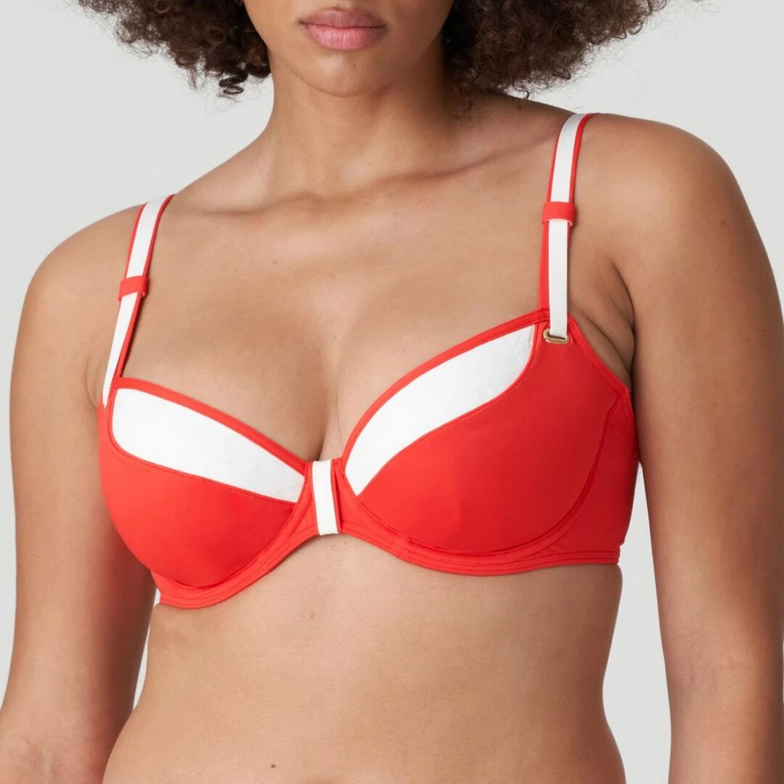 Bikini Plongeant Coupe Tulipe Prima Donna Istres Rouge 6 Bikini Plongeant Coupe Tulipe Prima Donna Istres Rouge – Image 4