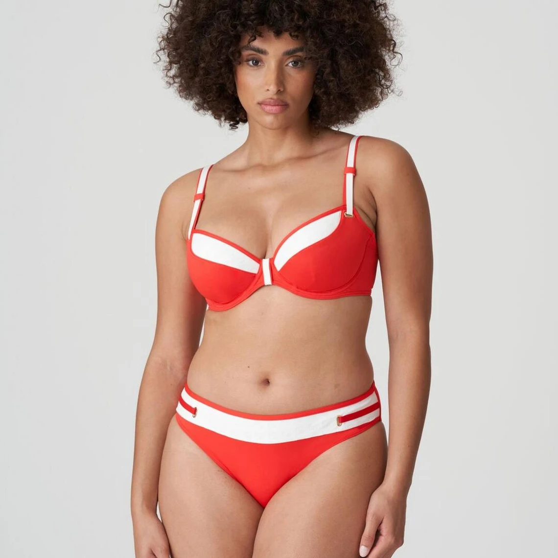 Bikini Plongeant Coupe Tulipe Prima Donna Istres Rouge 8 Bikini Plongeant Coupe Tulipe Prima Donna Istres Rouge – Image 6