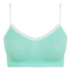 Lot De 2 Brassières Sans Armatures - Vert Et Blanc 18 Lot De 2 Brassières Sans Armatures - Vert Et Blanc -FITANCY Boutique billet doux lot de 2 brassieres sans armatures 3668011 6846e0b2942c3 1140x1140
