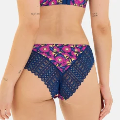 Billet Doux Slip Talentueuse en Microfibre et Dentelle - Bleu Rose Foncé -FITANCY Boutique billet doux slip 3687697 4 686aac3d388a0 1140x1140