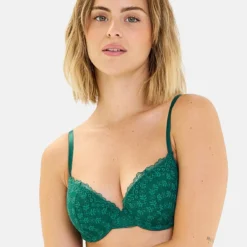 Soutien-gorge Angélique Coques à Armatures - Vert Sapin 10 Soutien-gorge Angélique Coques à Armatures - Vert Sapin -FITANCY Boutique billet doux soutien gorge coques a armatures 3687641 6 686b6f370e952 1140x1140