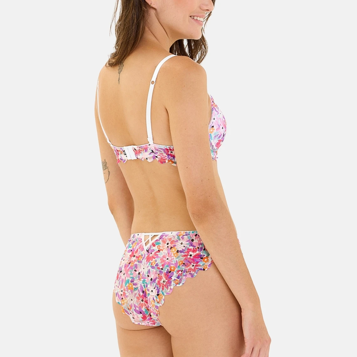 Soutien-gorge Gracieuse Pop - Blanc Rose Clair 10 Soutien-gorge Gracieuse Pop - Blanc Rose Clair – Image 8