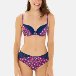 Soutien-gorge Coques à Armatures - Tournesol Fond Bleu Rose Foncé -FITANCY Boutique billet doux soutien gorge coques a armatures 3687701 3 686aa6fa76ad9 1140x1140