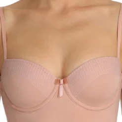 Body Avec Armatures Marie Jo Laventure BAPTISTE Rose Poudré -FITANCY Boutique body a armatures marie jo l aventure baptiste rose poudre 2 1140x1140