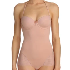 Body Avec Armatures Marie Jo Laventure BAPTISTE Rose Poudré -FITANCY Boutique body a armatures marie jo l aventure baptiste rose poudre 3 1140x1140