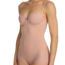 Body Avec Armatures Marie Jo Laventure BAPTISTE Rose Poudré -FITANCY Boutique body a armatures marie jo l aventure baptiste rose poudre 4 1140x1140