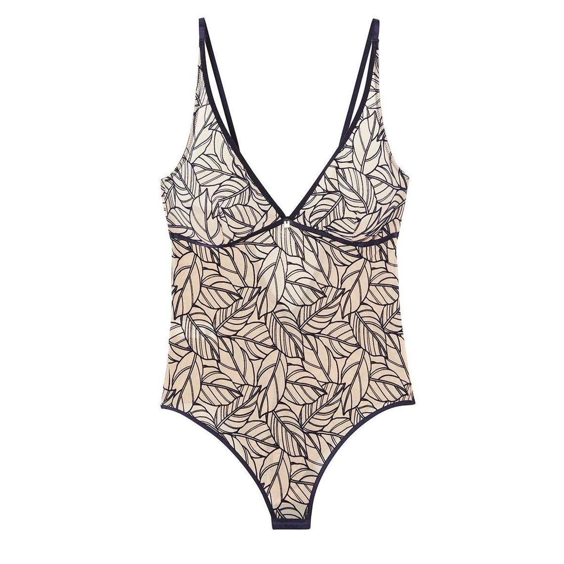 Body Bleu Marine Myrtille 4 Body Bleu Marine Myrtille – Image 2