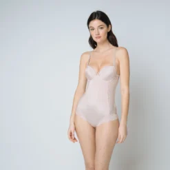 Body Dentelle Microfibre