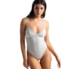 Passionata Body Triangle En Coton - Gris -FITANCY Boutique body forme triangle charlotte gris en coton 3683517 8006641 41 1140x1140