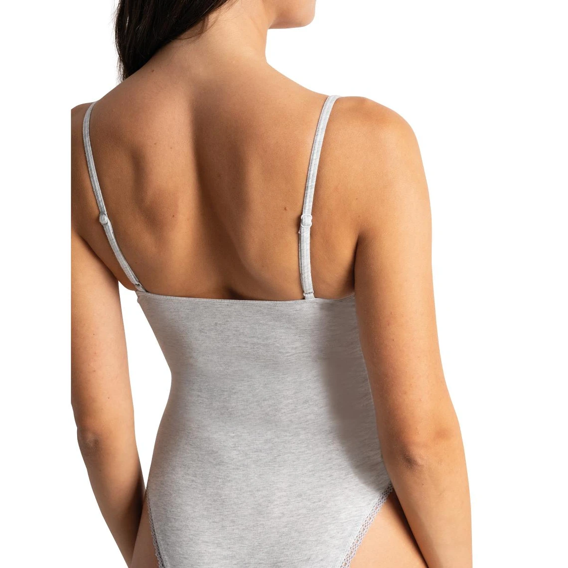 Passionata Body Triangle En Coton - Gris 4 Passionata Body Triangle En Coton - Gris – Image 2