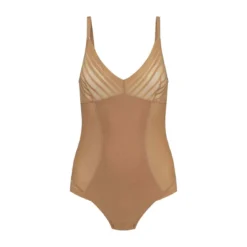 Bye Bra Powermesh Body Gainant Sculptant - Marron Clair -FITANCY Boutique body gainant marron 3384856 4 1140x1140