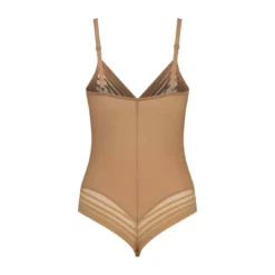 Bye Bra Powermesh Body Gainant Sculptant - Marron Clair -FITANCY Boutique body gainant marron 3384856 5 1140x1140
