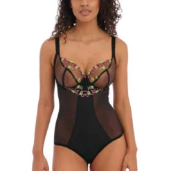 Body Plongeant Armatures - Noir Freya Loveland