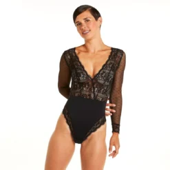 Body Tanga Noir Impériale