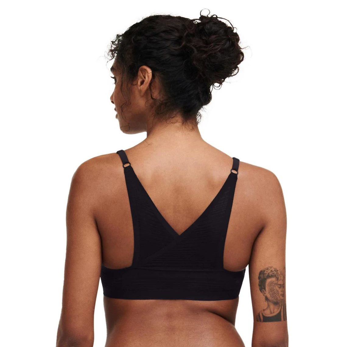 Bralette Noire Chantelle- SOFTSTRETCH STRIPES 5 Bralette Noire Chantelle- SOFTSTRETCH STRIPES – Image 3