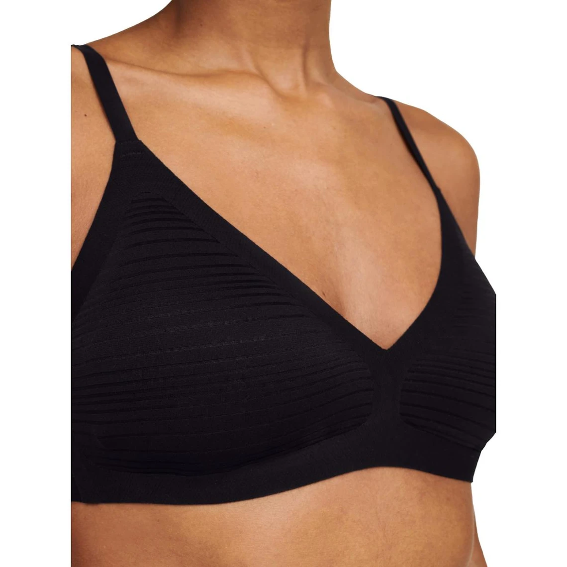 Bralette Noire Chantelle- SOFTSTRETCH STRIPES 6 Bralette Noire Chantelle- SOFTSTRETCH STRIPES – Image 4