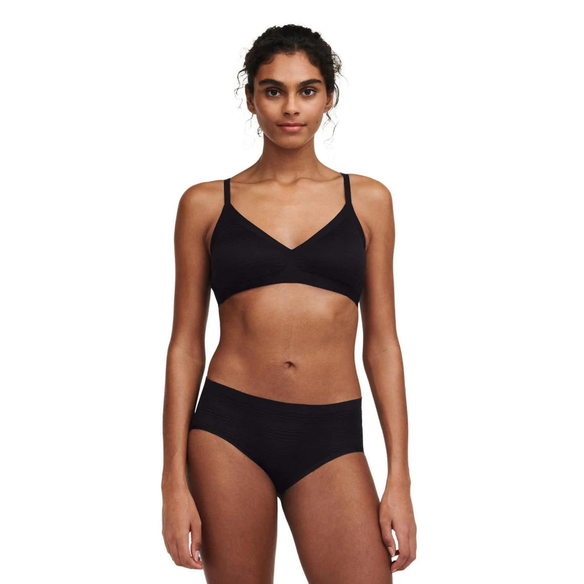 Bralette Noire Chantelle- SOFTSTRETCH STRIPES 7 Bralette Noire Chantelle- SOFTSTRETCH STRIPES – Image 5