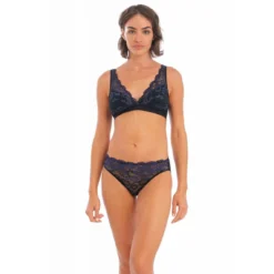 Bralette Sans Armatures Wacoal Lingerie INSTANT ICON Bleue -FITANCY Boutique bralette sans armatures bleu 3241275 3 1140x1140