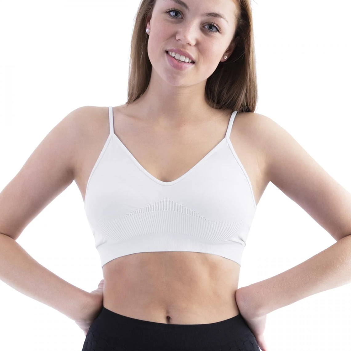 Brassière Raffermissante Confort Fines Bretelles Blanche 4 Brassière Raffermissante Confort Fines Bretelles Blanche – Image 2