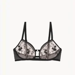 Passionata Brassière En Tulle - Noir/Or -FITANCY Boutique brassiereuzy or 3681181 7993493 93 1140x1140