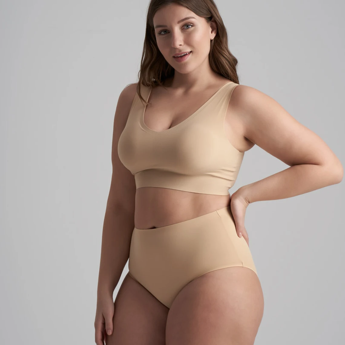 Bye Bra Brassière Sans Armatures Invisible Shapewear Beige 3 Bye Bra Brassière Sans Armatures Invisible Shapewear Beige