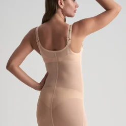 Bye Bra Powermesh Robe Gainante Buste Ouvert Marron -FITANCY Boutique bye bra robe buste ouvert gainante 3384862 6 67daedeb6b5f5 1140x1140