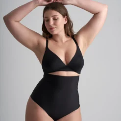 Soutien-gorge Triangle Sans Armatures Noir Bye Bra Sculpting Shapewear