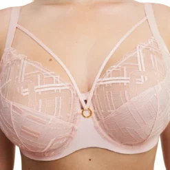 Chantelle Soutien Gorge Enveloppant - Rose