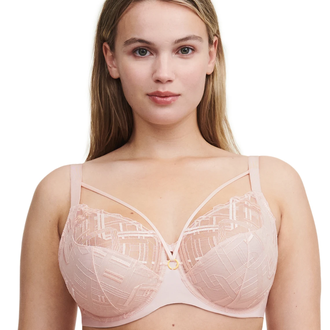 Chantelle Soutien Gorge Enveloppant - Rose 4 Chantelle Soutien Gorge Enveloppant - Rose – Image 2