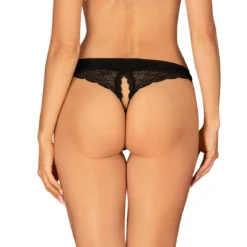 Obsessive String Ouvert Noir 9 Obsessive String Ouvert Noir -FITANCY Boutique chemeris culotte ouverte noire 1 3579670 6 1140x1140