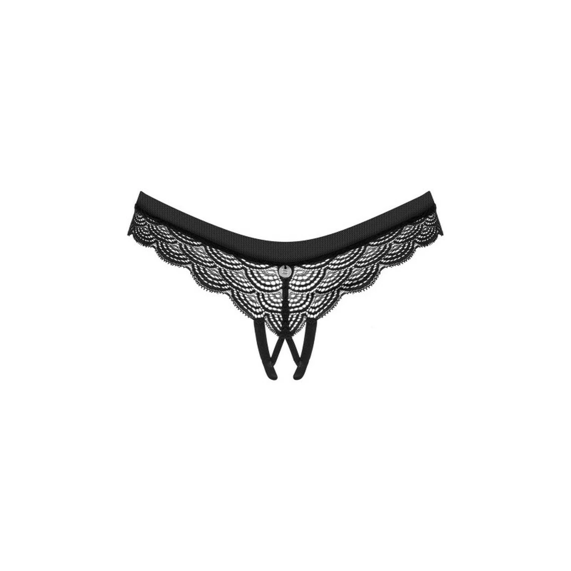 Obsessive String Ouvert Noir 6 Obsessive String Ouvert Noir – Image 4