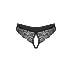 Obsessive String Ouvert Noir 12 Obsessive String Ouvert Noir -FITANCY Boutique chemeris culotte ouverte noire 4 3579670 3 1140x1140