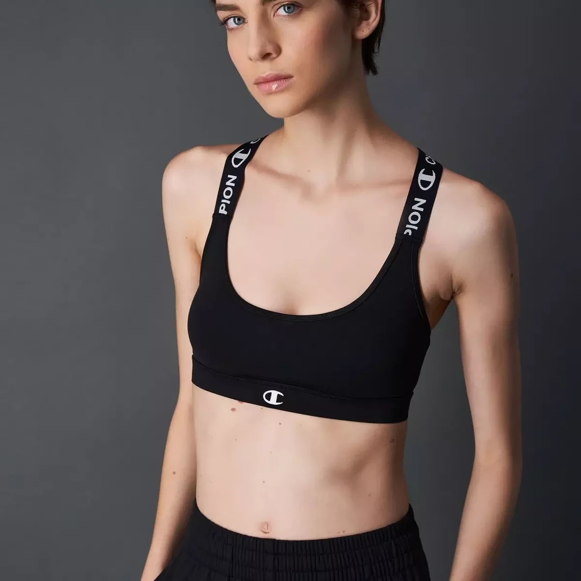 Champion Brassière à Séchage Rapide - Maintien Moyen Noir 4 Champion Brassière à Séchage Rapide - Maintien Moyen Noir – Image 2